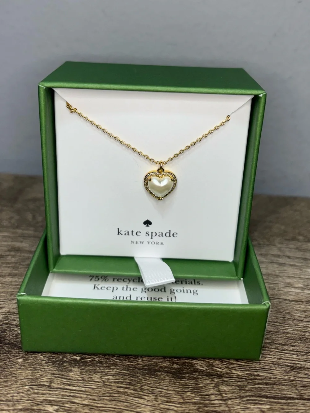kate spade My Love Pendant Necklace